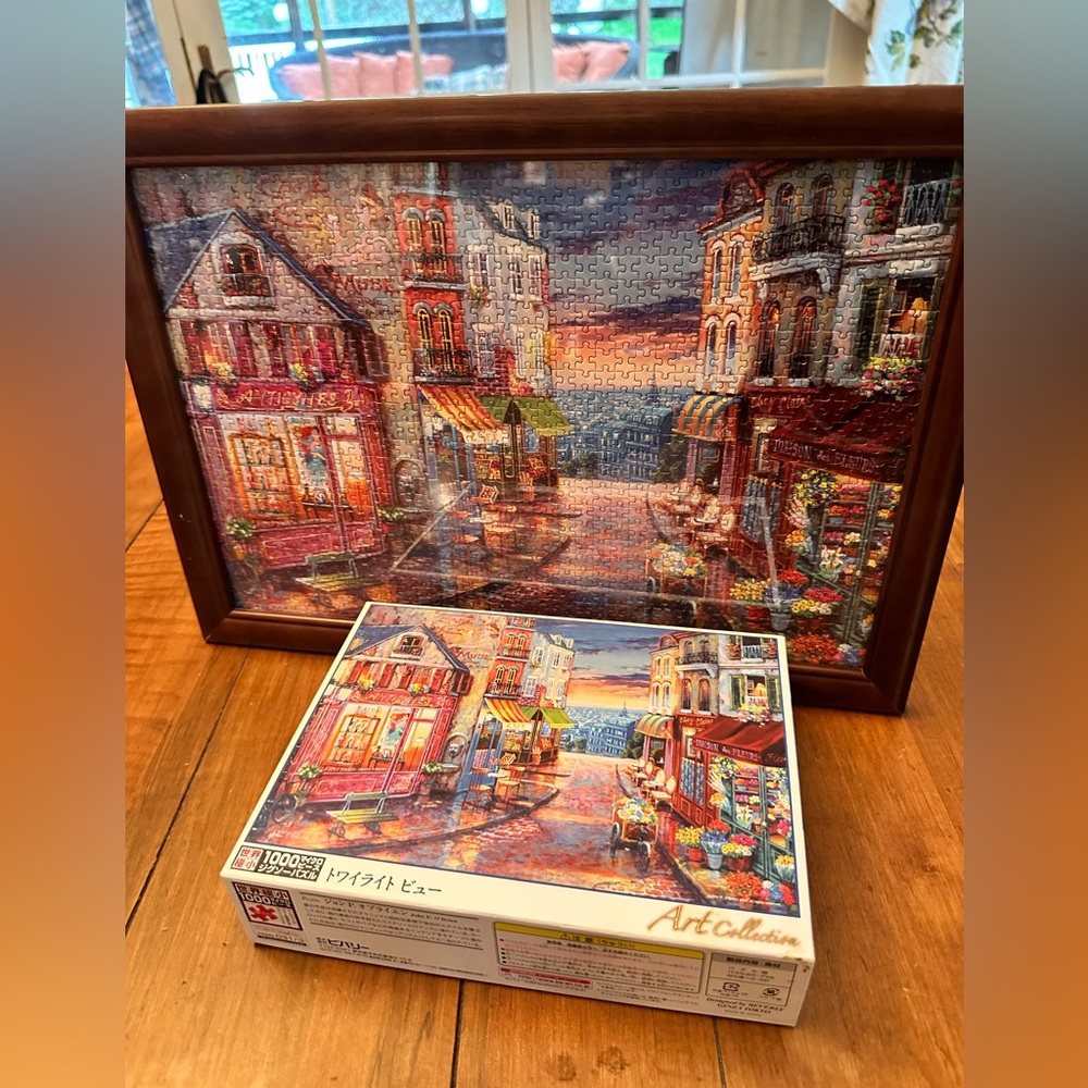 Beverly Art Collection John P. O’Brian 1000 Piece Puzzle And Frame